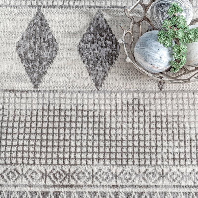 Tapis gris clair Otteridge, Rectangle 3 pi x 5 pi