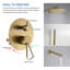 Circular Wall Mounted with Rough-In Valve-116826300