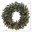Couronne lumineuse en plastique 30 po