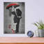 «The Kissing Rain» par Loui Jover, art mural en métal-938268478