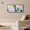 Enigma in Paint Collection Canvas Print Sunset Wall Art Set by Art Remedy, Silver Frame, 40 x 40