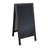 Wood A-Frame Magnetic Chalkboard Set with Markers, Stencils, and Magnets-86903241