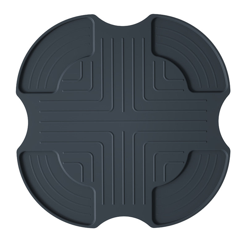 Coussinets antidérapants en silicone antidérapants pour friteuse à air, Bleu