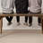 Solid wood simple dining table set-107124290
