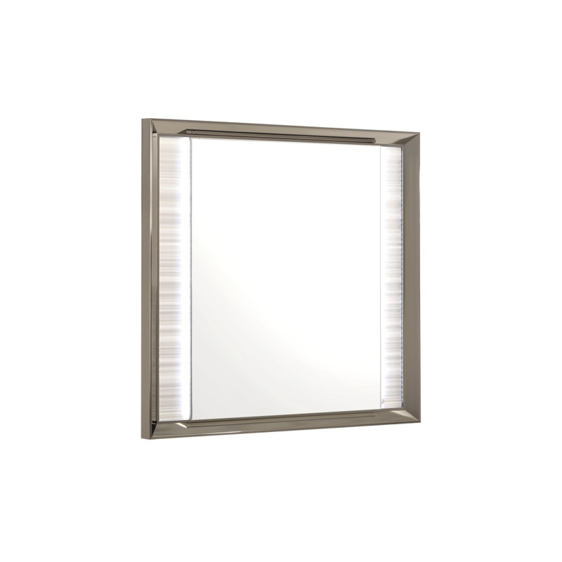 Étoile blanche avec miroir