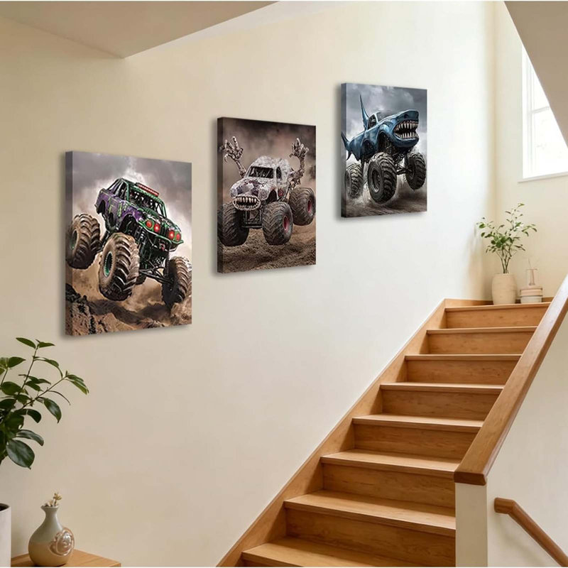 3 Piece Wrapped Canvas Print