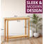 Isys 90cm Solid Wood Console Table
