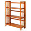 Bibliothèque étagère en bois massif H 38 "x l 27,5" Saruf-24120739-95599087