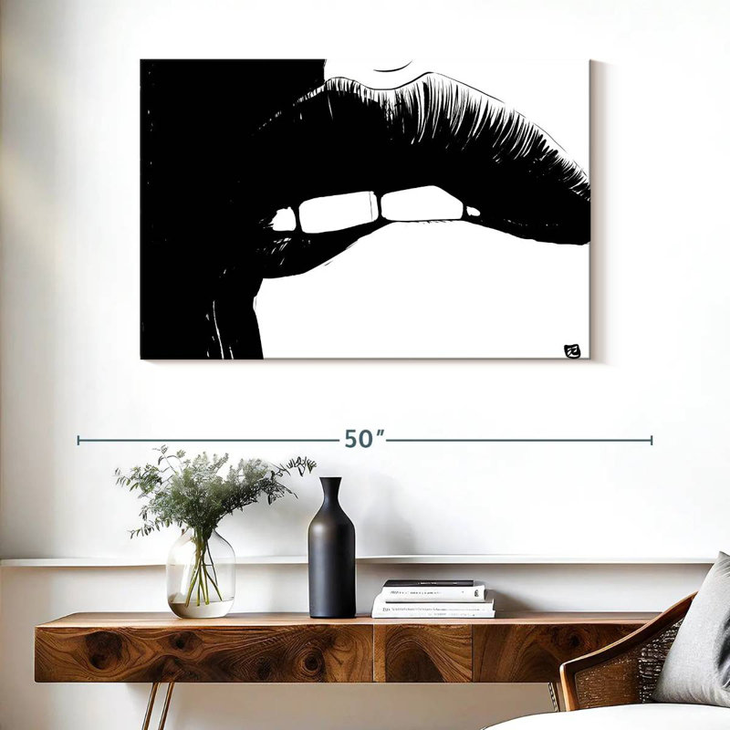 Bite, 26" H x 39" W