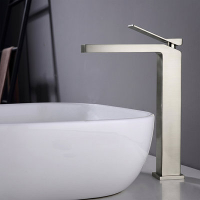 11.7" Solid Brass Single Handle Vessel Sink Bathroom Faucet 