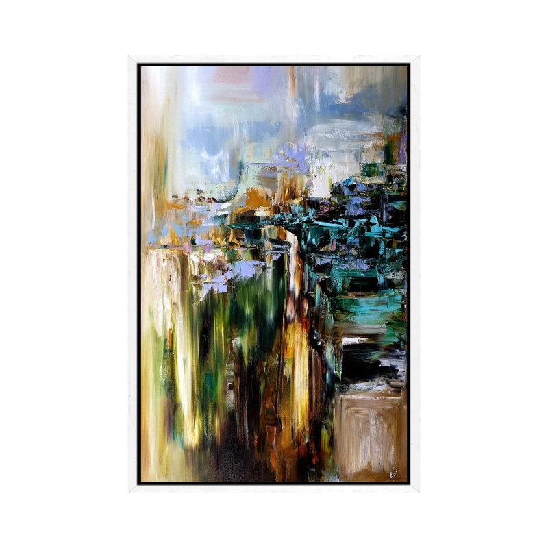 Revival by Shalimar Legaspi - Painting on Canvas, White Framed, 101.6 cm H x 66.04 cm W