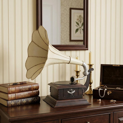 Sculpture Bascio HMV Gramophone
