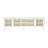  La Marisia Media Cabinet - Creamy Pearl