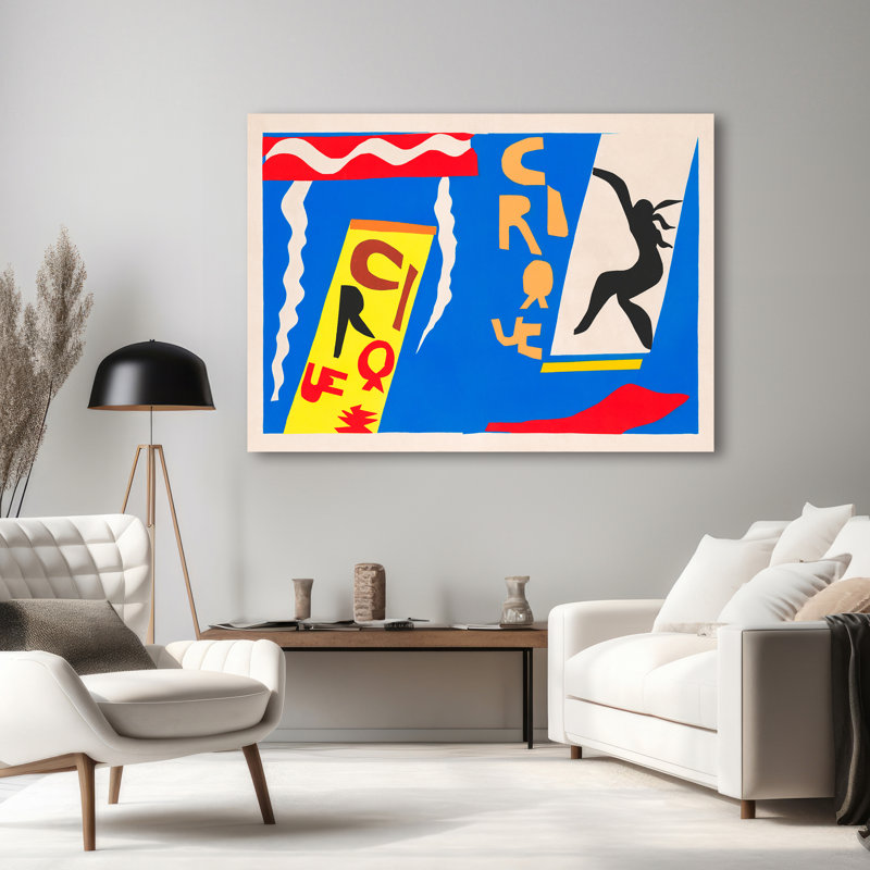 3HM7486 Jazz, The Circus by Henri Matisse - Wrapped Canvas Print, 100 cm H x 70 cm W