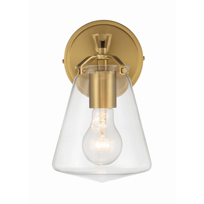 Armed Sconce, Luxe Gold