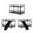 Metal Bunk Bed with Slide and Guardrails-2052748074-2052748072