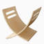 Portwood Wood Free Standing Magazine Rack-798230120