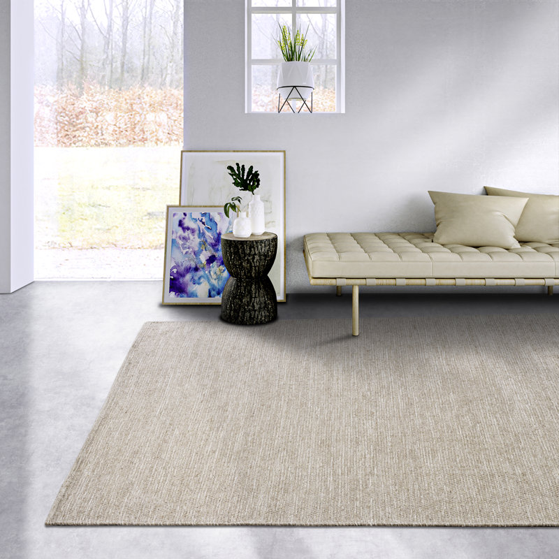 Flecked Hand Crafted Hand Loomed Area Rug, Rectangular 190 x 280cm