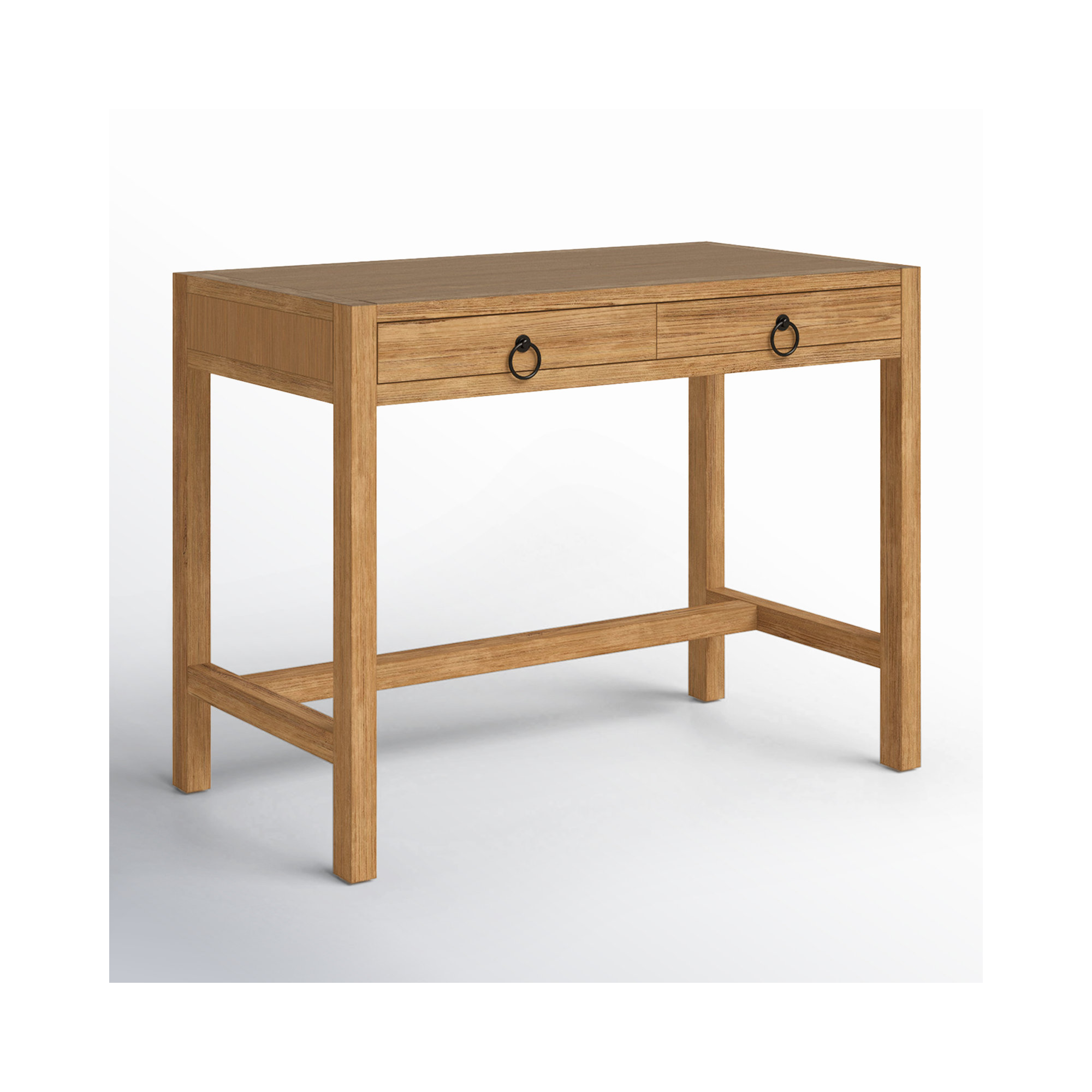 Elin Solid Wood Desk, Natural