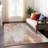 Machine Washable Indoor/Outdoor Claudian ACN1640 Tan Rug-104235746