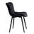 Heitger Leather Upholstered Side Chairs Modern Dining Chairs with Metal Legs, Dining Room Chair-1869799183
