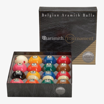 Ensemble de 16 balles de billard Super Pro Cup Tournament