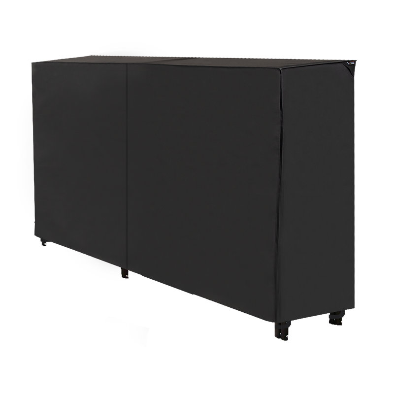 Housse pour support à bûches Monterey de Modern Modern, l 96 po x l 24 po x H 42 po, noir, H 42 po x l 24 po x L 96 po