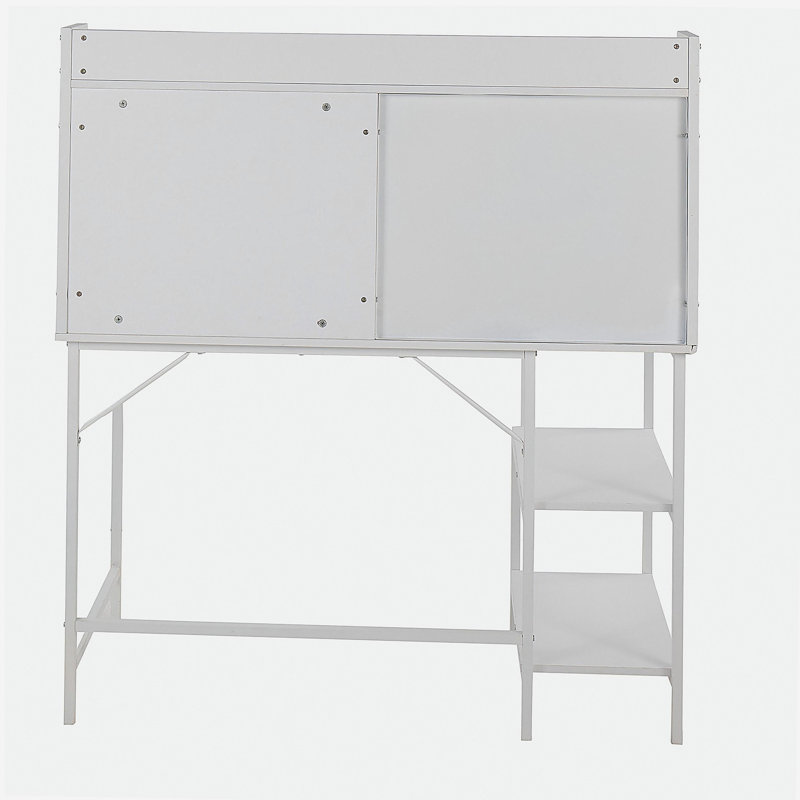 Bureau Geo Geo, Blanc / blanc