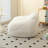 High Quality Teddy Fabric Large Arn Bean Bag Chair-114201418