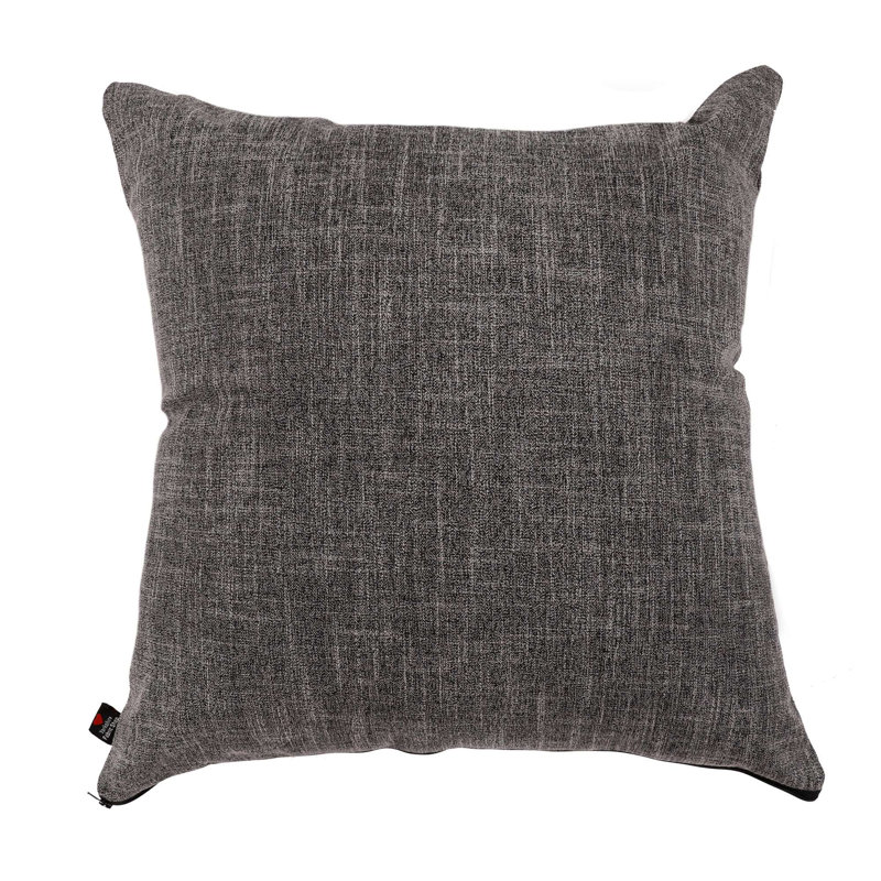 Ambrosia Square Cushion, 28cm x 28cm, Black