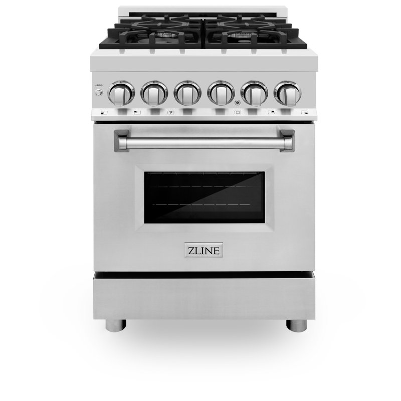 ZLINE 24 po 2,8 pieds cubes Pi. Cuisinière Legacy Dual, Acier Inoxydable
