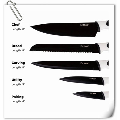 Rephen Knife 12 Piece Knife Block Set