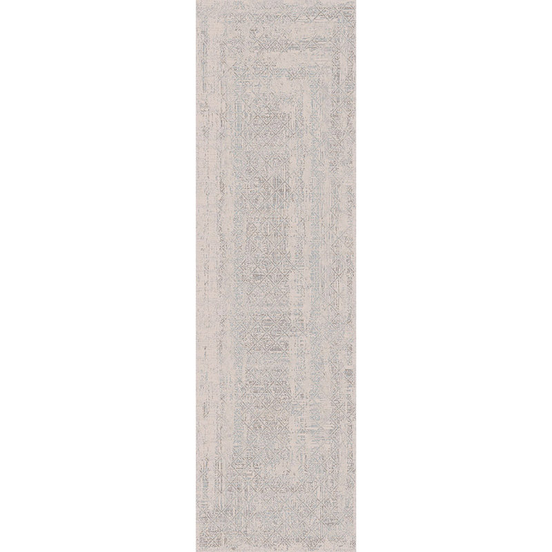 IRVING 2X7.5 15552-190 CREAM/GREY, Runner 2' x 7'5"