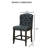 Rustic Style 2pc Counter Height Chair-2011102562