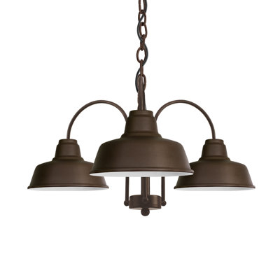Calico Chandelier 3 Light Chandelier