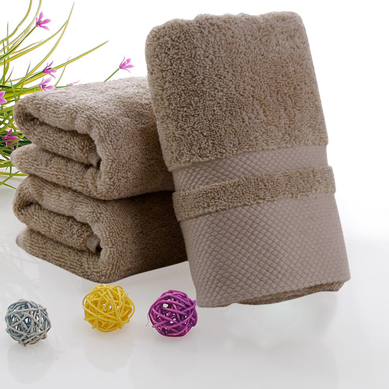 Cotton Bath Towel, Khaki