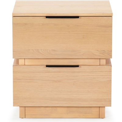 Hubbard 2 Drawer Nightstand