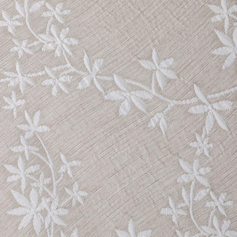Rideau de douche simple à motif floral, Beige