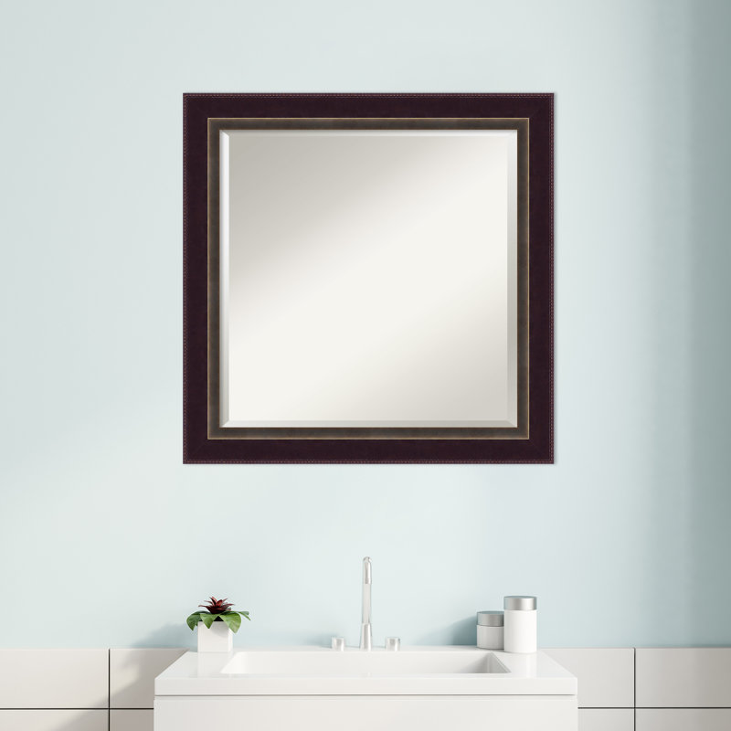 Flat Mirror, 24.38" H x 24.38" W