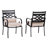 Deeana 6 - Person Patio Dining Set with Rectangular Table , Cushions Included