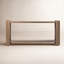 Damari Console Table-Medium Brown Limba