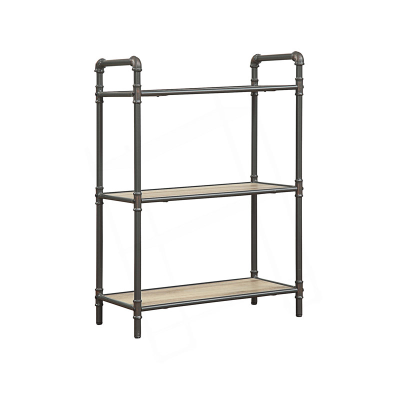 Industrial Frame Rectangular Bookshelf