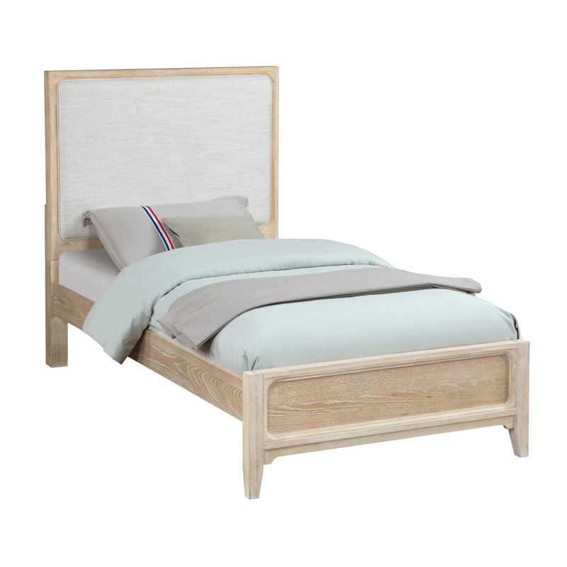 Westfield - Sand Upholstered Panel Tween Bed, Twin, Sand