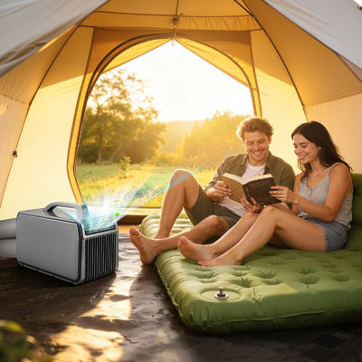 5500BTU Portable Tent Air Conditioner for Camping, Ideal Cooling Solution for Tents, Trucks, RVs, Vans, Garages