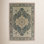 Crawford Dark Blue Gray Outdoor Oriental Rug