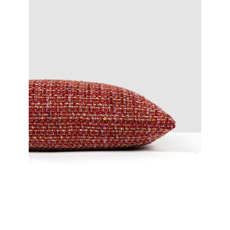 Oreiller Confetti, Géométrique rouge