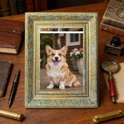 Statement Picture Frame with Home Accent Finish