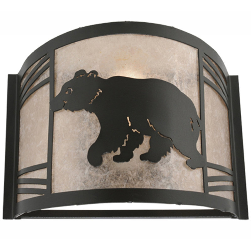 Janas Steel Flush Mounted Sconce