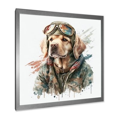 " Aviator Dog WIth Sunglasses "