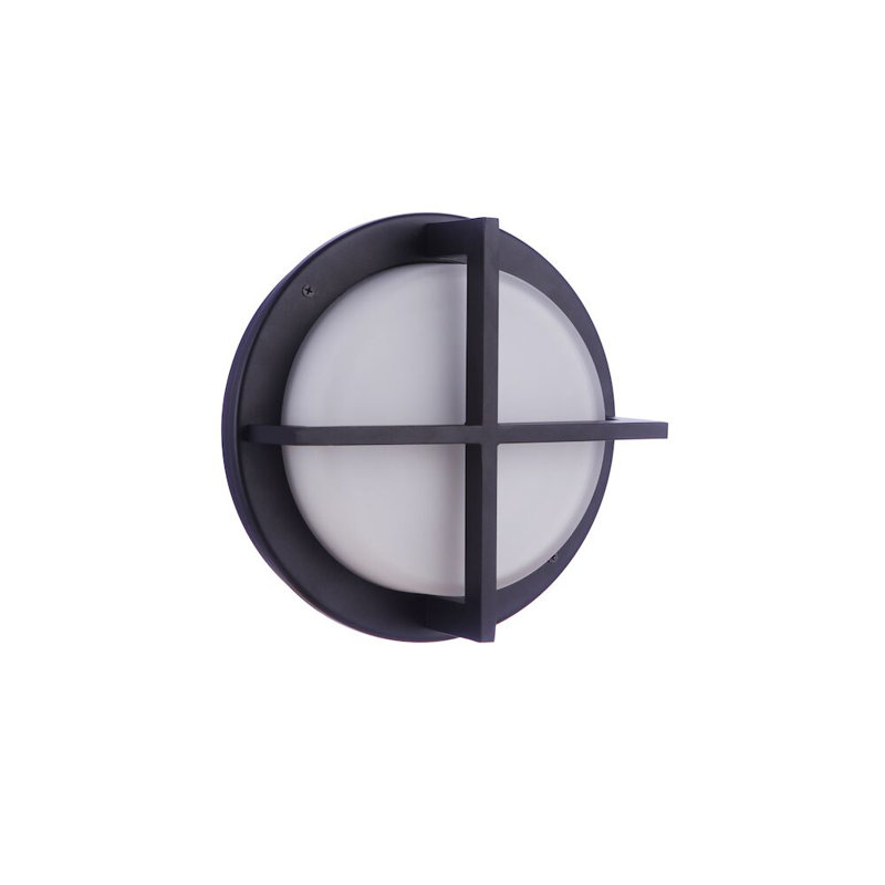 Cloison ronde, Noir, H 2,78 po x l 8 po x P 8 po